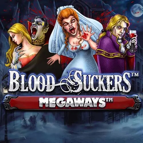 blood suckers megaways slot logo2 500