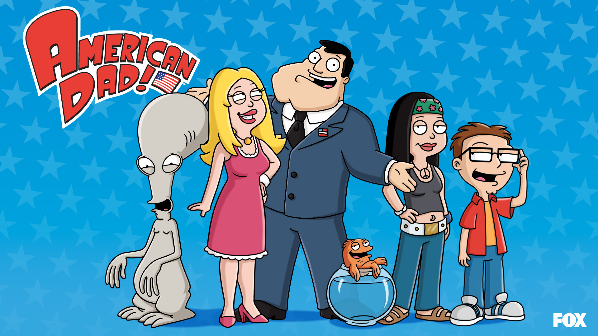 American Dad text