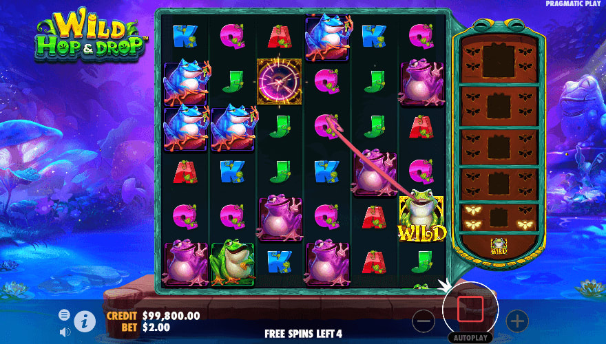 wild hop and drop slot free spins